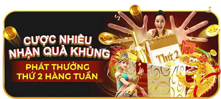 Thưởng nạp lại mỗi tuần tại tải FH88