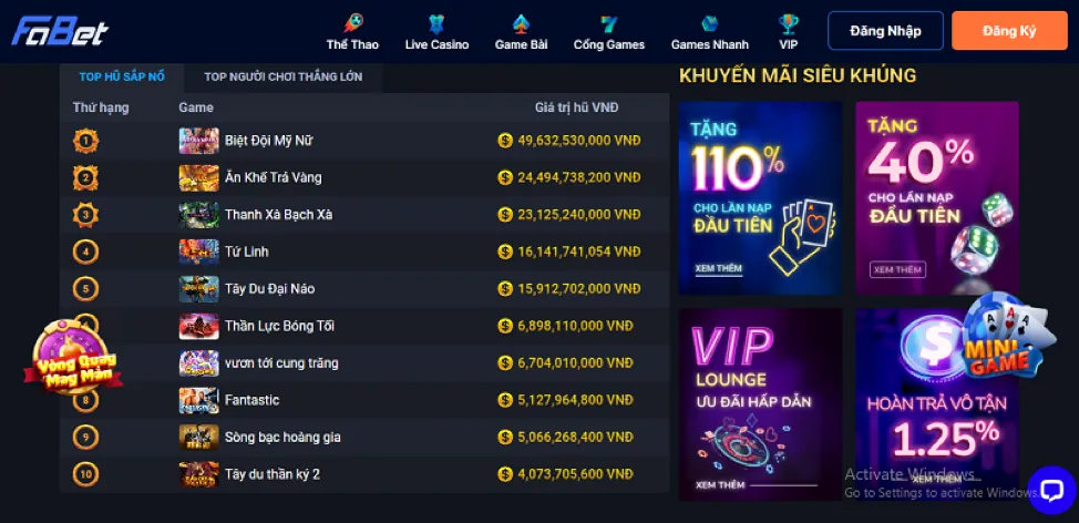 Mẹo chơi Casino Trực Tuyến FH88